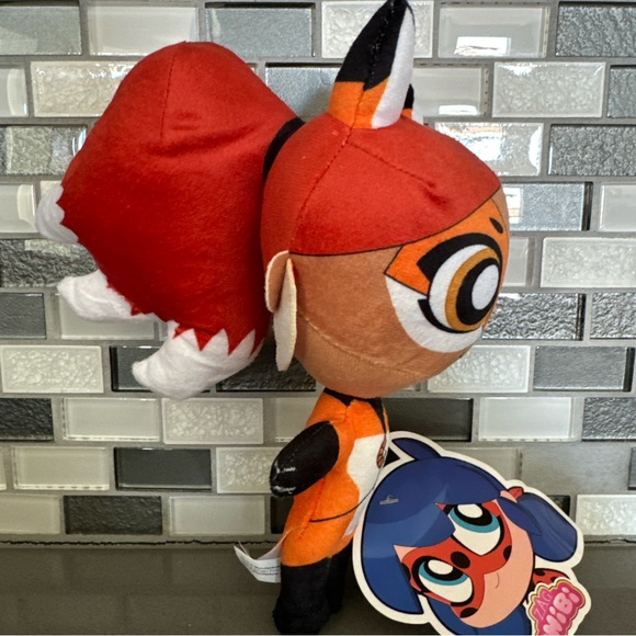 Miraculous Chibi (Zag Chibi) RENA ROUGE Plush / 9” / Limited Edition / NEW - Picture 8 of 14